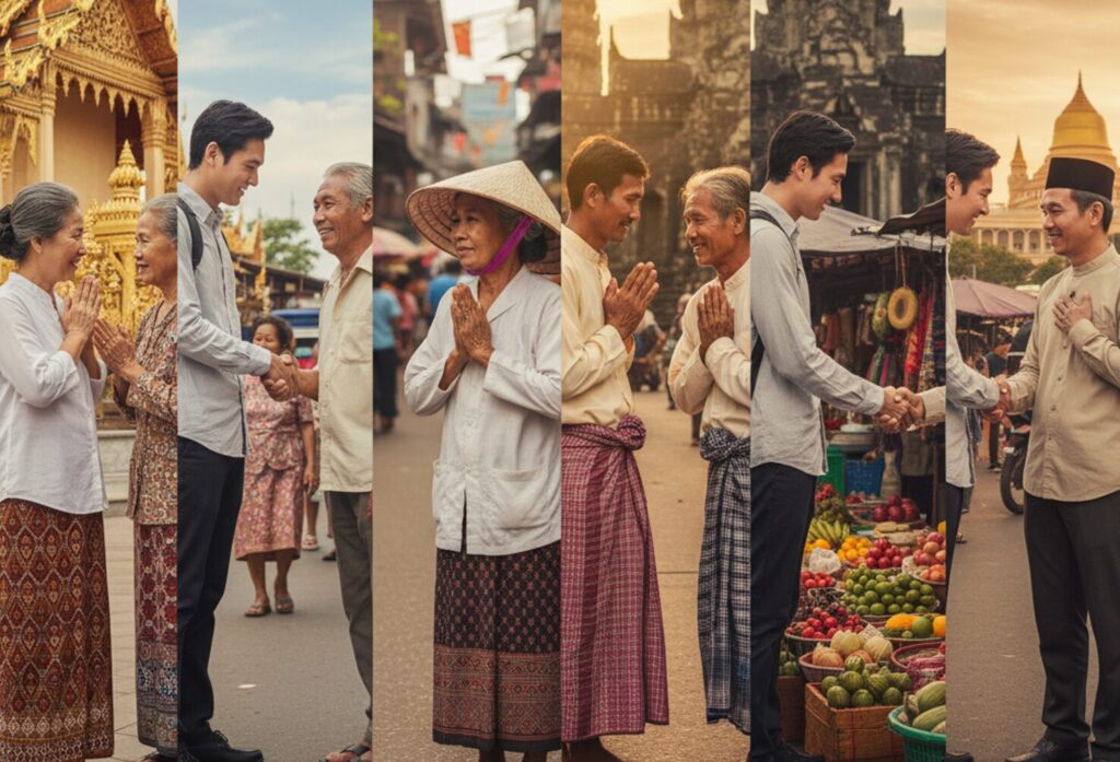 タイの言語でこんにちは！ベトナム、フィリピン、カンボジアなど他の東南アジアのあいさつも解説